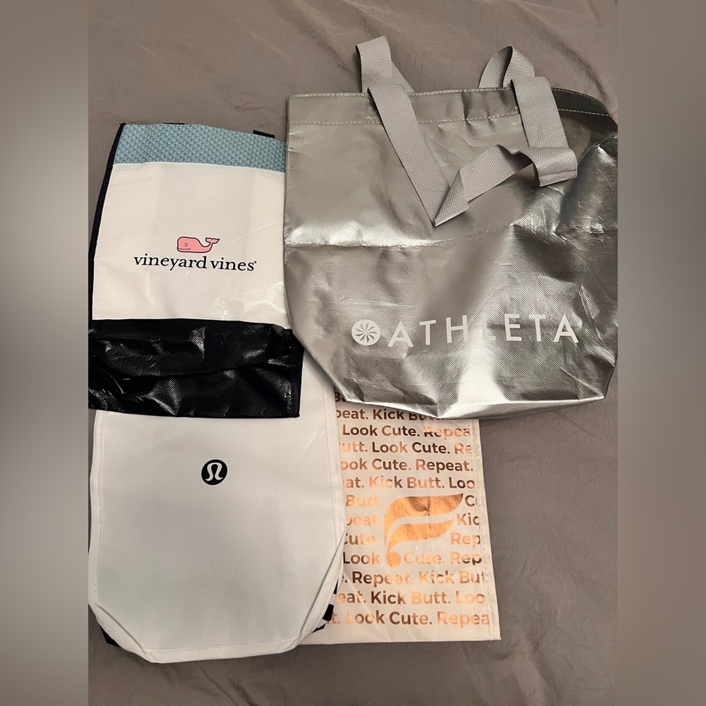 Variety of shopping bags